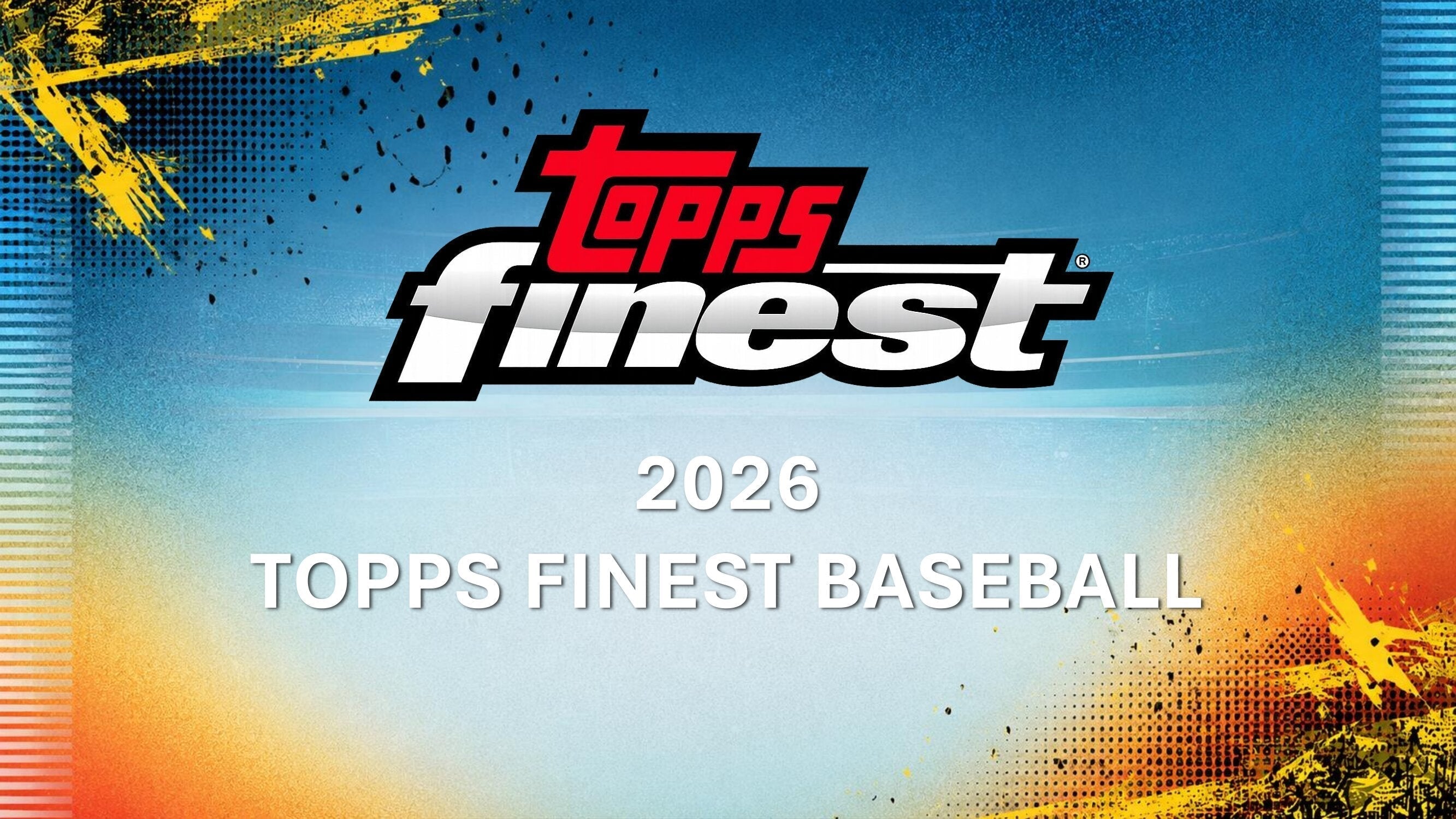 2026 Topps Finest Baseball Hobby Box (Presale 7/8)