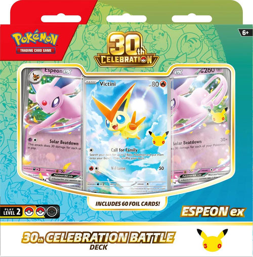 (Preorder) Pokémon 30th Celebration Battle Deck Espeon