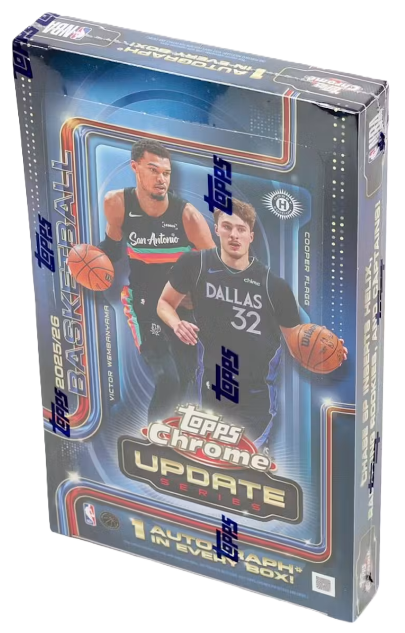 2025-26 Topps Chrome Update Series Basketball Hobby Box