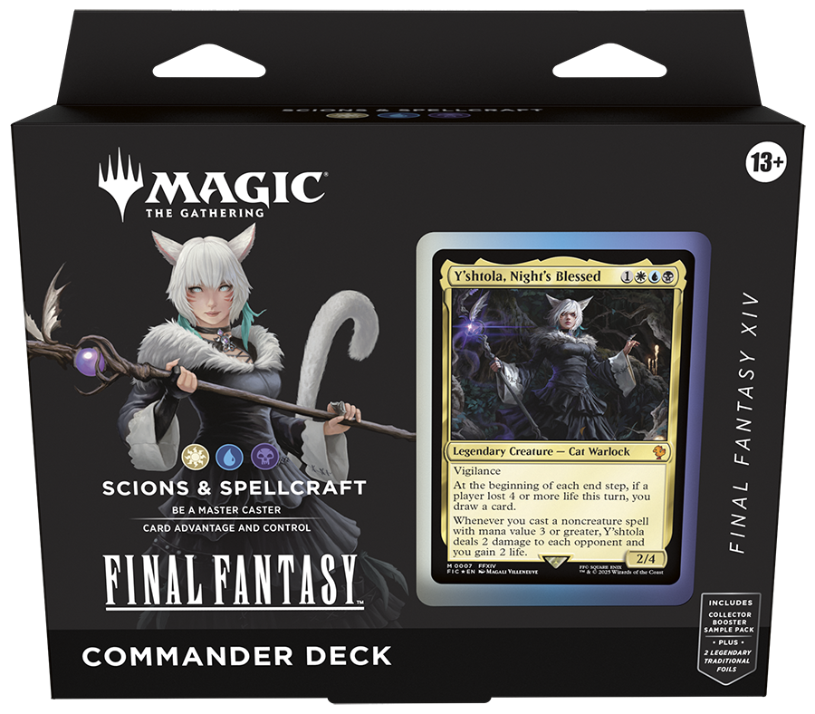 Final Fantasy Commander Deck Set of 4 GainNo