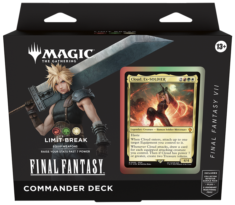 Final Fantasy Commander Deck Set of 4 GainNo
