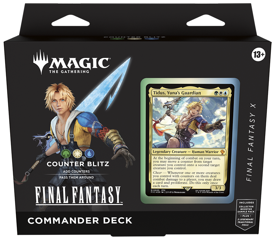 Final Fantasy Commander Deck Set of 4 GainNo