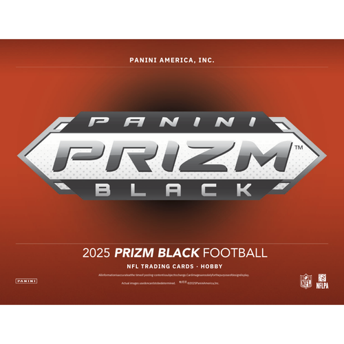 2025 Panini Prizm Black Football Hobby Box